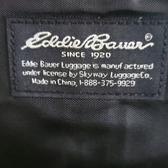 Eddie Bauer Men's Luggage Hanging Toiletry Bag Black BRAND NEW - Picture 3 of 11